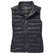   Fairview light down ladies bodywarmer, Female, Woven of 100% Nylon with dull cire water repellent coating, 20D 90% Down and 10% Feathers 115 g/m², Navy, XS