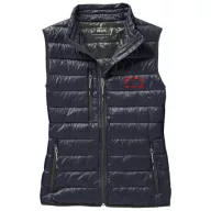   Fairview light down ladies bodywarmer, Female, Woven of 100% Nylon with dull cire water repellent coating, 20D 90% Down and 10% Feathers 115 g/m², Navy, S