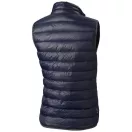 Fairview light down ladies bodywarmer, Female, Woven of 100% Nylon with dull cire water repellent coating, 20D 90% Down and 10% Feathers 115 g/m², Navy, M