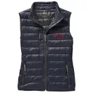 Fairview light down ladies bodywarmer, Female, Woven of 100% Nylon with dull cire water repellent coating, 20D 90% Down and 10% Feathers 115 g/m², Navy, L