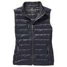 Fairview light down ladies bodywarmer, Female, Woven of 100% Nylon with dull cire water repellent coating, 20D 90% Down and 10% Feathers 115 g/m², Navy, XXL