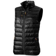   Fairview light down ladies bodywarmer, Female, Woven of 100% Nylon with dull cire water repellent coating, 20D 90% Down and 10% Feathers 115 g/m², solid black, XS