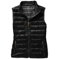   Fairview light down ladies bodywarmer, Female, Woven of 100% Nylon with dull cire water repellent coating, 20D 90% Down and 10% Feathers 115 g/m², solid black, XS
