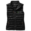 Fairview light down ladies bodywarmer, Female, Woven of 100% Nylon with dull cire water repellent coating, 20D 90% Down and 10% Feathers 115 g/m², solid black, XXL