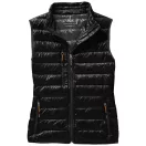 Fairview light down ladies bodywarmer, Female, Woven of 100% Nylon with dull cire water repellent coating, 20D 90% Down and 10% Feathers 115 g/m², solid black, XXL