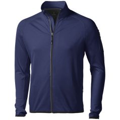   Mani power fleece full zip jacket, Male, Jersey knit of 91% Polyester and 9% Elastane with Cool Fit finish Brushed on the inside, Navy, S