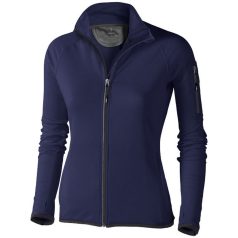  Mani power fleece full zip ladies jacket, Female, Jersey knit of 91% Polyester and 9% Elastane with Cool Fit finish Brushed on the inside, Navy, XL