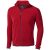 Brossard micro fleece full zip jacket, Male, Micro fleece of 100% Polyester 2 sides brushed and 1 side anti-pilling, Red, XS