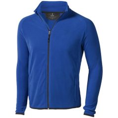  Brossard micro fleece full zip jacket, Male, Micro fleece of 100% Polyester 2 sides brushed and 1 side anti-pilling, Blue, XL