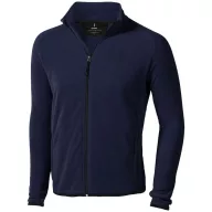  Brossard micro fleece full zip jacket, Male, Micro fleece of 100% Polyester 2 sides brushed and 1 side anti-pilling, Navy, XS