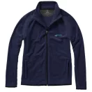 Brossard micro fleece full zip jacket, Male, Micro fleece of 100% Polyester 2 sides brushed and 1 side anti-pilling, Navy, S