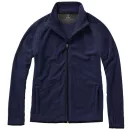 Brossard micro fleece full zip jacket, Male, Micro fleece of 100% Polyester 2 sides brushed and 1 side anti-pilling, Navy, M