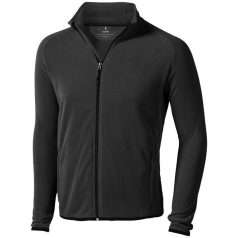   Brossard micro fleece full zip jacket, Male, Micro fleece of 100% Polyester 2 sides brushed and 1 side anti-pilling, Anthracite, XS