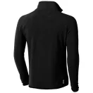 Brossard micro fleece full zip jacket, Male, Micro fleece of 100% Polyester 2 sides brushed and 1 side anti-pilling, solid black, XL