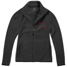 Brossard micro fleece full zip ladies jacket, Female, Micro fleece of 100% Polyester 2 sides brushed, 1 side anti-pilling, Anthracite, M