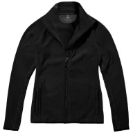   Brossard micro fleece full zip ladies jacket, Female, Micro fleece of 100% Polyester 2 sides brushed, 1 side anti-pilling, solid black, XL