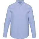 Camasa cu maneca lunga, Barbati, Elevate, 2601E10453, Bumbac, Albastru deschis