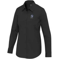   Camasa cu maneca lunga, Femei, Elevate, 2601E10186, Bumbac, Negru