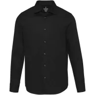   Camasa cu maneca lunga, Barbati, Elevate, 2601E10192, Bumbac, Negru
