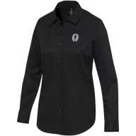   Camasa cu maneca lunga, Femei, Elevate, 2601E10196, Bumbac, Negru