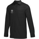 Camasa cu maneca lunga, Unisex, Elevate, 2601E10097, Bumbac, Poliester, Negru