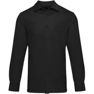   Camasa cu maneca lunga, Unisex, Elevate, 2601E10097, Bumbac, Poliester, Negru