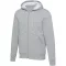 Hanorac cu gluga, Unisex, Elevate, 2601E10378, Bumbac, Poliester, Gri Heather