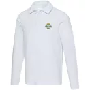 Tricou Polo cu maneca lunga, Unisex, Elevate, 2601E10116, Bumbac, Alb