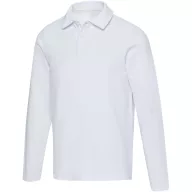   Tricou Polo cu maneca lunga, Unisex, Elevate, 2601E10118, Bumbac, Alb