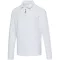 Tricou Polo cu maneca lunga, Unisex, Elevate, 2601E10520, Bumbac, Alb