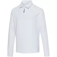  Tricou Polo cu maneca lunga, Unisex, Elevate, 2601E10521, Bumbac, Alb