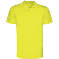   Tricou Polo, Copii, maneca scurta, Roly, 2401E12219, Poliester, Galben fluor, Marimi variate