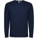 Tricou la baza gatului cu maneca lunga, Copii, Roly, 2601E10240, Poliester, Albastru Navy