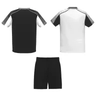   Set 2 tricouri si pantaloni scurti, Copii, Roly, 2601E10329, Poliester, Alb