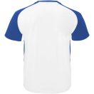 Tricou cu maneca scurta, la baza gatului, Sport, Copii, Roly, 2410E19004, Poliester, Alb
