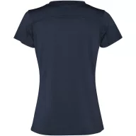   Tricou cu maneca scurta, la baza gatului, Sport, Femei, Roly, 2410E20849, Poliester, Albastru navy