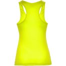 Tricou cu maneca scurta, la baza gatului, Sport, Femei, Roly, 2410E20846, Poliester, Galben fluor
