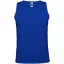 Tricou la baza gatului cu maneca scurta, Barbati, Roly, 2601E10108, Poliester, Albastru Royal