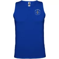   Tricou la baza gatului cu maneca scurta, Barbati, Roly, 2601E10109, Poliester, Albastru Royal