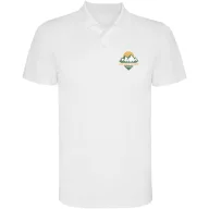   Tricou Polo cu maneca scurta, Barbati, Roly, 2601E10369, Poliester, Alb