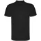 Tricou Polo cu maneca scurta, Barbati, Roly, 2601E10370, Poliester, Negru