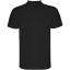 Tricou Polo cu maneca scurta, Barbati, Roly, 2601E10370, Poliester, Negru