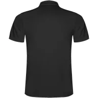   Tricou Polo cu maneca scurta, Barbati, Roly, 2601E10370, Poliester, Negru
