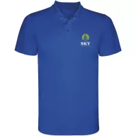   Tricou Polo cu maneca scurta, Barbati, Roly, 2601E10371, Poliester, Albastru Royal