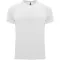 Tricou la baza gatului cu maneca scurta, Barbati, Roly, 2601E10149, Poliester, Alb