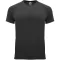 Tricou la baza gatului cu maneca scurta, Barbati, Roly, 2601E10150, Poliester, Negru