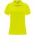 Tricou Polo, Dama, maneca scurta, Roly, 2401E12254, Poliester, Galben fluor, Marimi variate