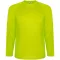 Tricou cu maneca lunga, la baza gatului, Sport, Barbati, Roly, 2410E20547, Poliester, Galben fluor