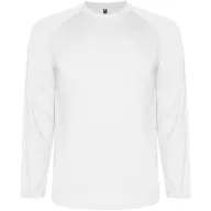   Tricou la baza gatului cu maneca lunga, Barbati, Roly, 2601E10357, Poliester, Alb