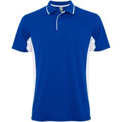   Tricou cu maneca scurta, Polo, Sport, Barbati, Roly, 2410E20551, Poliester, Albastru royal